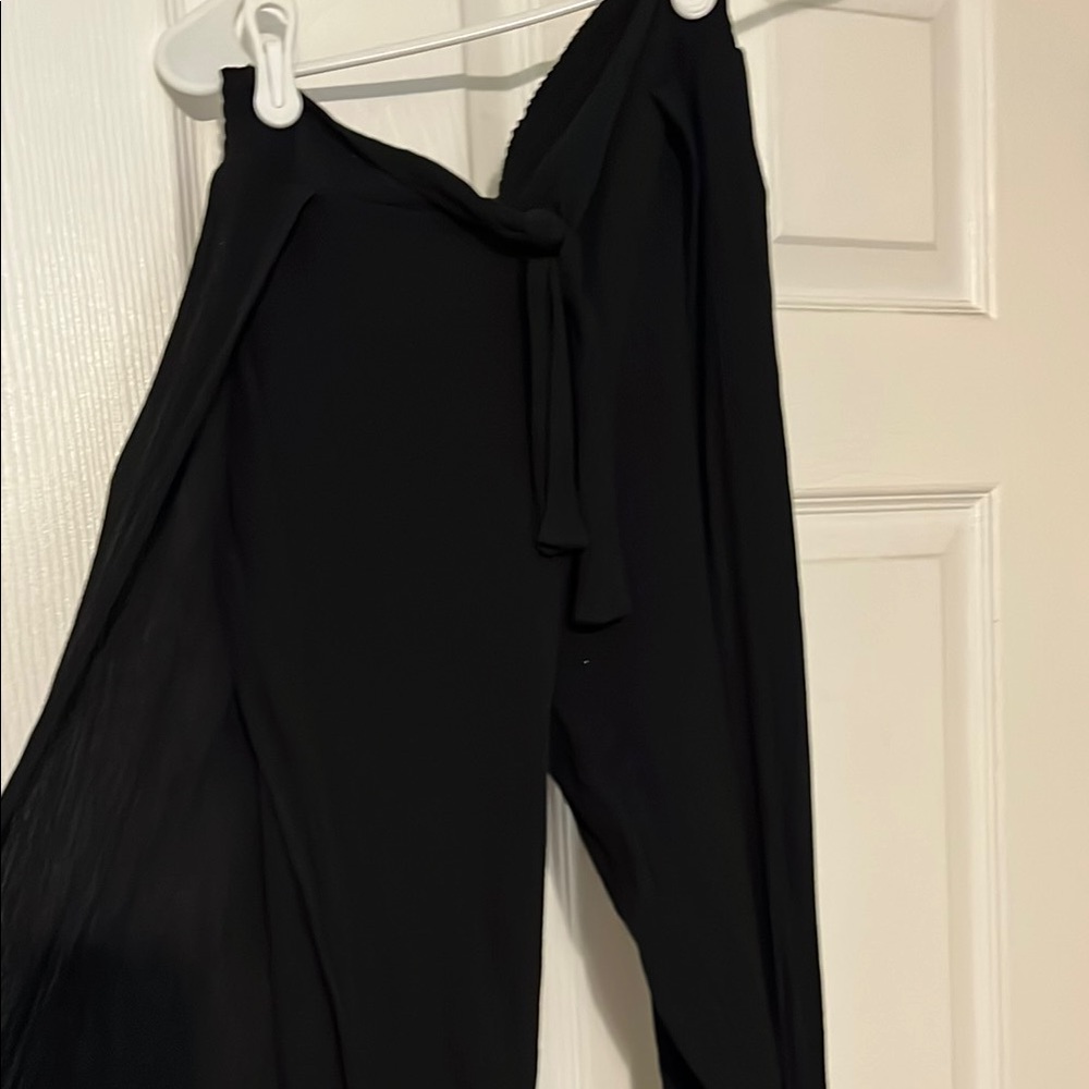 Kona Sol Black Wide Leg Pants